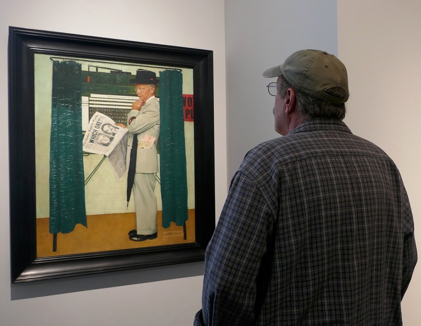 Norman Rockwell Painting