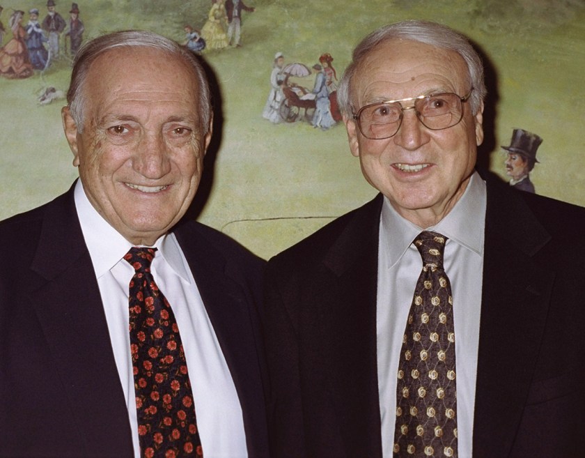 Ralph Branca and Bobby Thompson