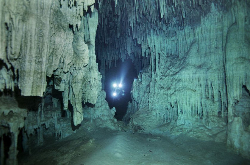 Exploring Underwater Caves in Mexico's Yucatan Peninsula