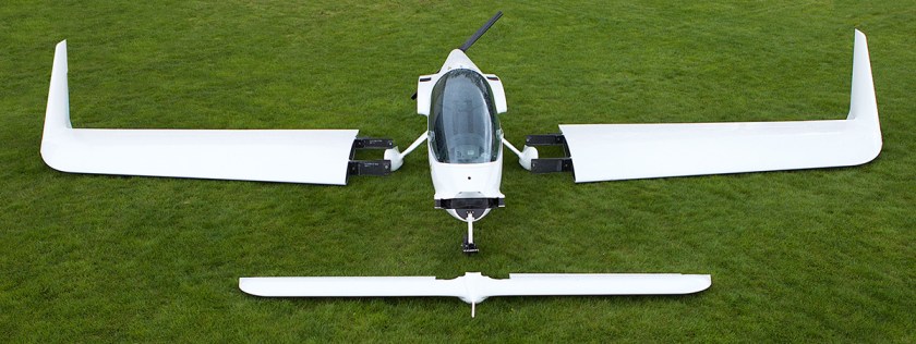 James Bond-Style Flat Pack Aircraft
