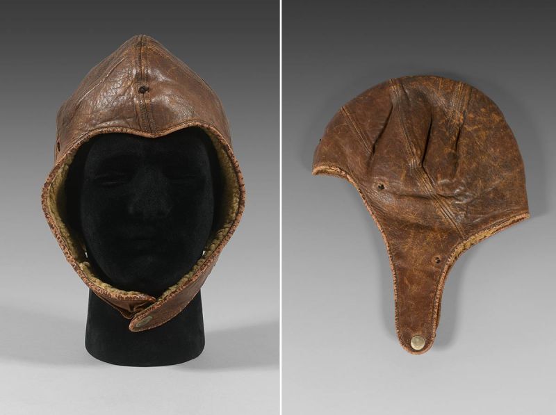 Charles Lindbergh flying hat