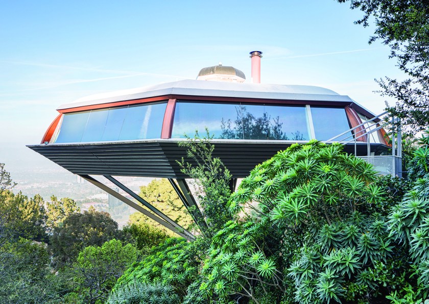 Los Angeles, CA: Chemosphere, John Lautner, 1960.