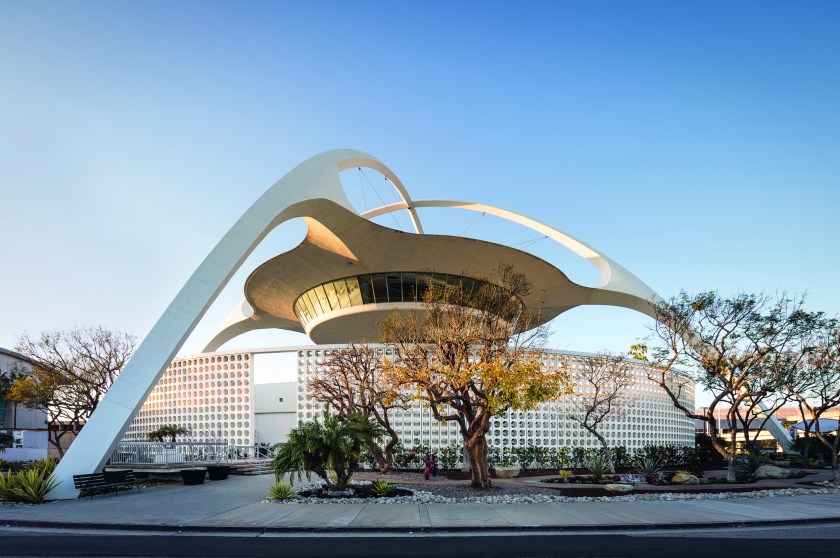 Los Angeles, CA: LAX Theme Building, Pereira and Luckman, 1961. (Darren Bradley/Phaidon)