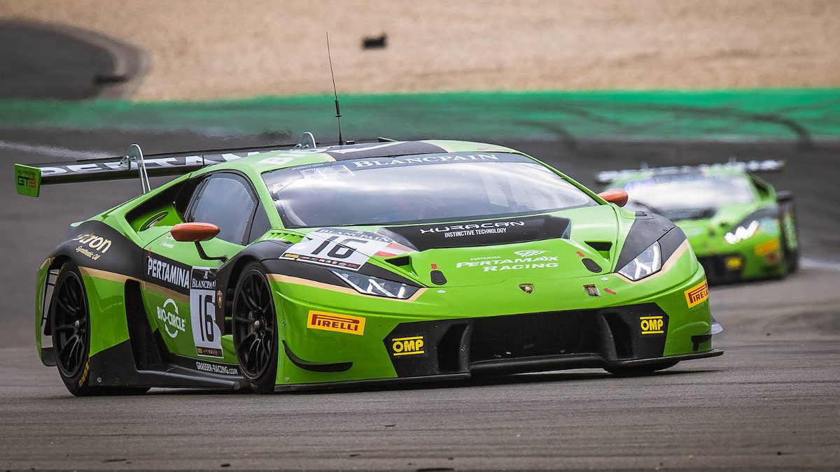 The Lamborghini Huracan GT3 (Lamborghini)