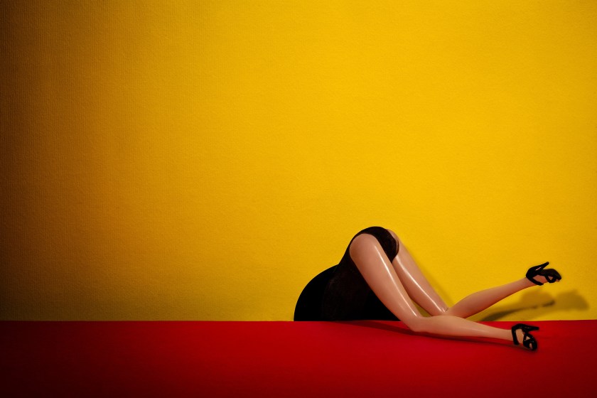In this project, Alberto Alicata, traces the history of photography, image iconic realized by the great masters, resorting to the use of a symbol of contemporary Western culture: Barbie. Irving Penn, Richard Avedon, Guy Bourdin, David Lachapelle, Mario Testino are some of the names which Alicata honors, studying carefully chosen shots and recreating a set to measure Barbie rebuilt in detail the limits of the obsessive precision, the original that inspired it, in order to strengthen the authenticity and strength of timeless images, now become part of our visual memory and intended to be timeless. (Alberto Alicata/2016 Sony World Photography Awards)