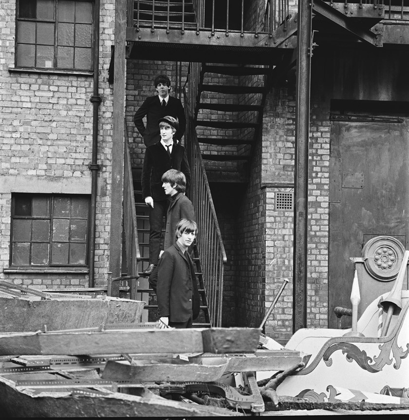 The Beatles Filming of A Hard Day's Night