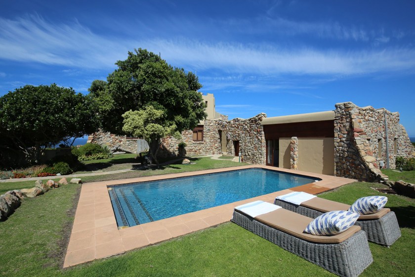 South African Castle on a Cliff
