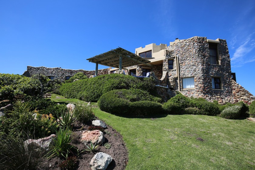 South African Castle on a Cliff