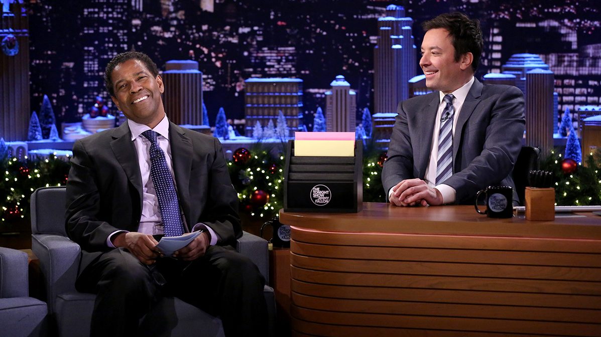 Denzel Washington on Jimmy Fallon