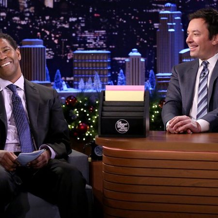 Denzel Washington on Jimmy Fallon