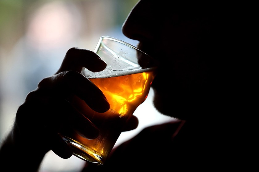 Drinking Beer