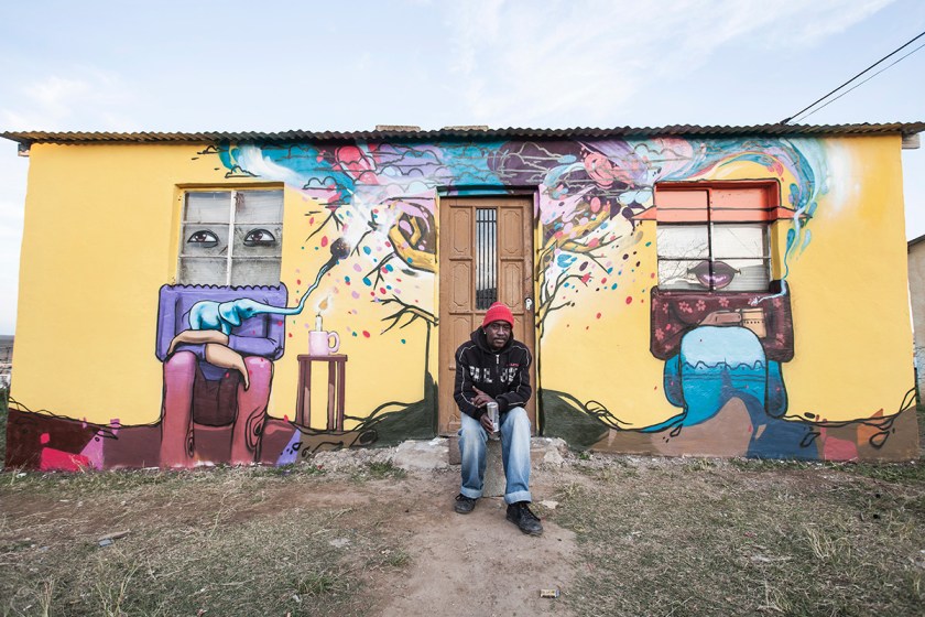 Falko One, South African Street Artist