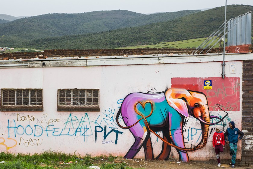 Falko One, South African Street Artist