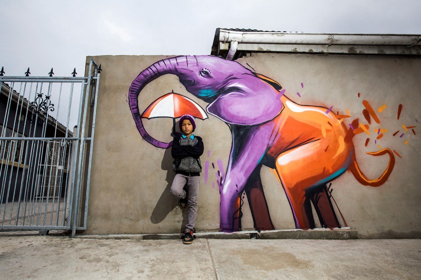 Falko One, South African Street Artist