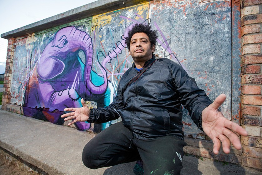 Falko One, South African Street Artist