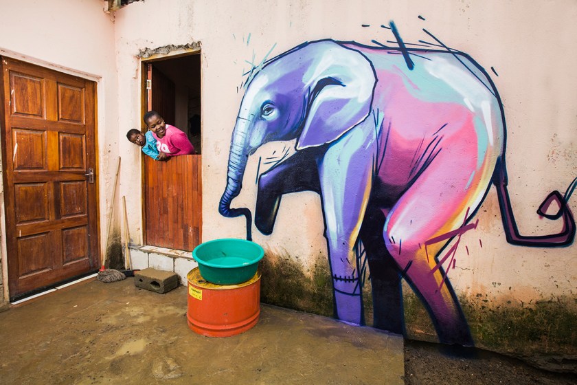 Falko One, South African Street Artist