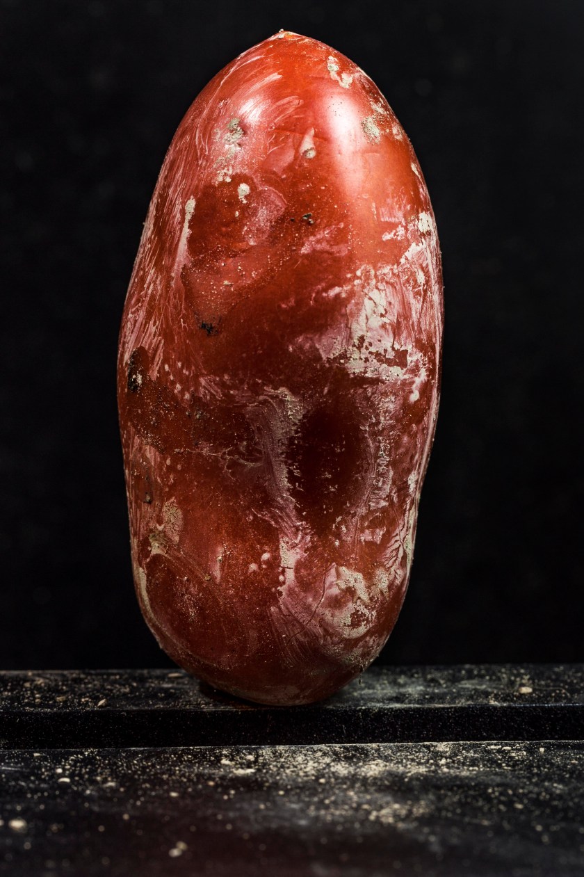 Once a year Italian families make tomato sauce at home, cooking and canning a huge amount of vegetables. Tons of tomatoes are grown in the fields of the south of the country and harvested by about 19,000 laborers, paid 1 or 2 euro for each filled box. (Francesco Amorosino/2016 Sony World Photography Awards)