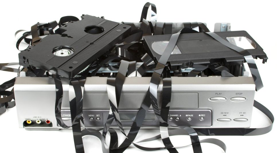 Broken VCR And Tape
(Difydave/Getty Images)