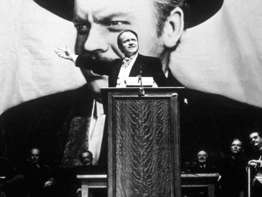 Orson Welles takes the lead role in his film 'Citizen Kane.' (Hulton Archive/Getty Images)