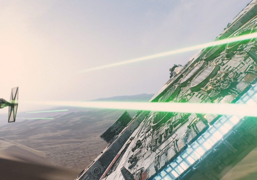 NASA's EmDrive has drawn comparison to Star Wars' Milennium Falcon. (Lucasfilm/Disney)