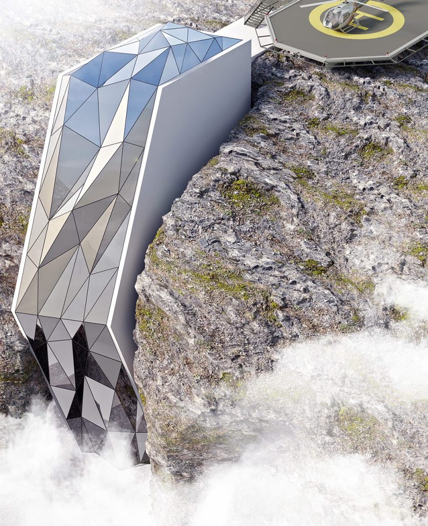 Cliffside Hotel Concept