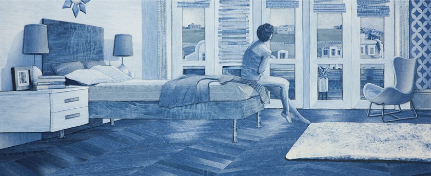Artist Who Uses Denim Jeans to Make Art