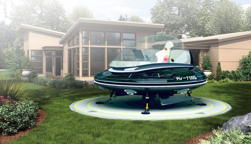 Charles Bombardier Flying Saucer Concept