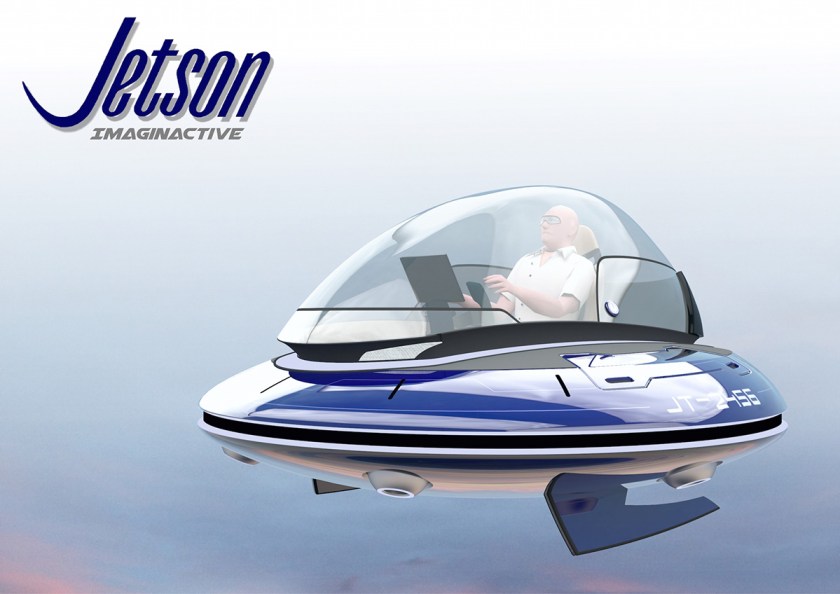 Charles Bombardier's Flying Saucer Concept