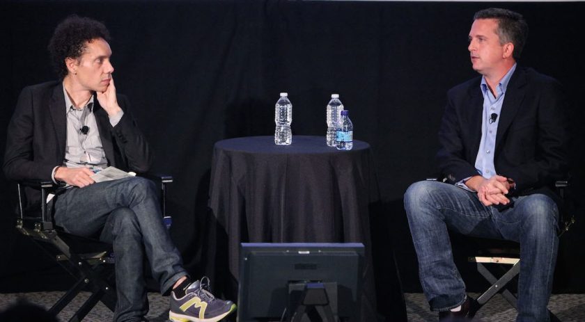 Malcolm Gladwell and Bill Simmons at the 2010 New Yorker Festival at DGA Theater on October 2, 2010 in New York City. (Getty Images)