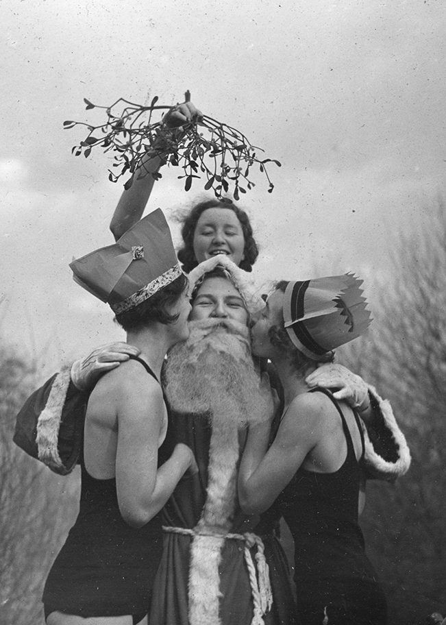 Kissing Under the Mistletoe