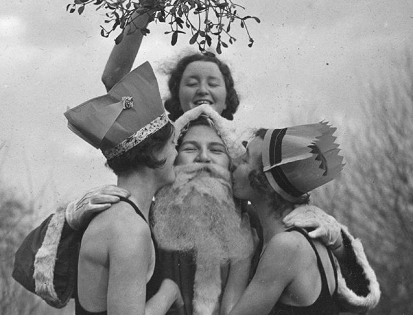 Kissing Under the Mistletoe
