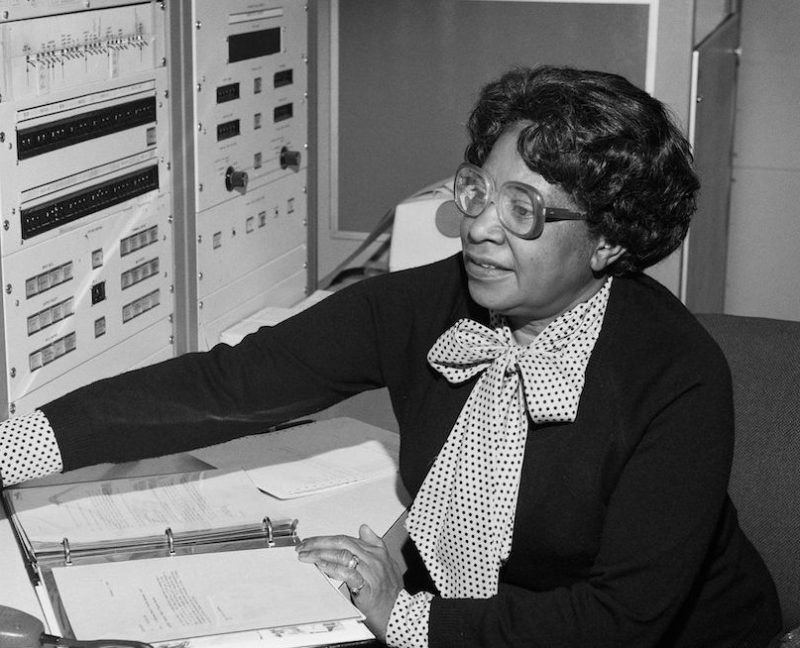 HAMPTON, VA - JANUARY 7: Mathmatician Mary Jackson, the first black woman engineer at NASA poses for a photo at work at NASA Langley Research Center on January 7, 1980 in Hampton, Virginia. (Photo by Bob Nye/NASA/Donaldson Collection/Getty Images)