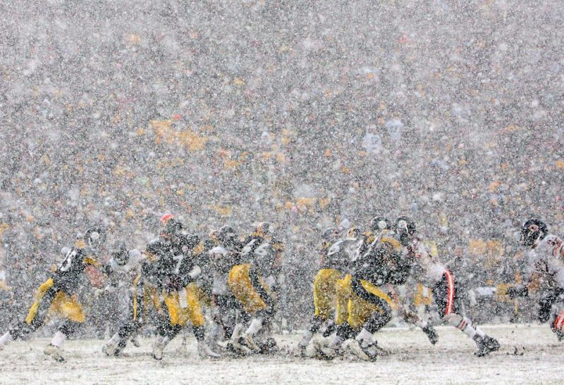of the Chicago Bears of the Pittsburgh Steelers at Heinz Field on December 11, 2005 in Pittsburgh, Pennsylvania.