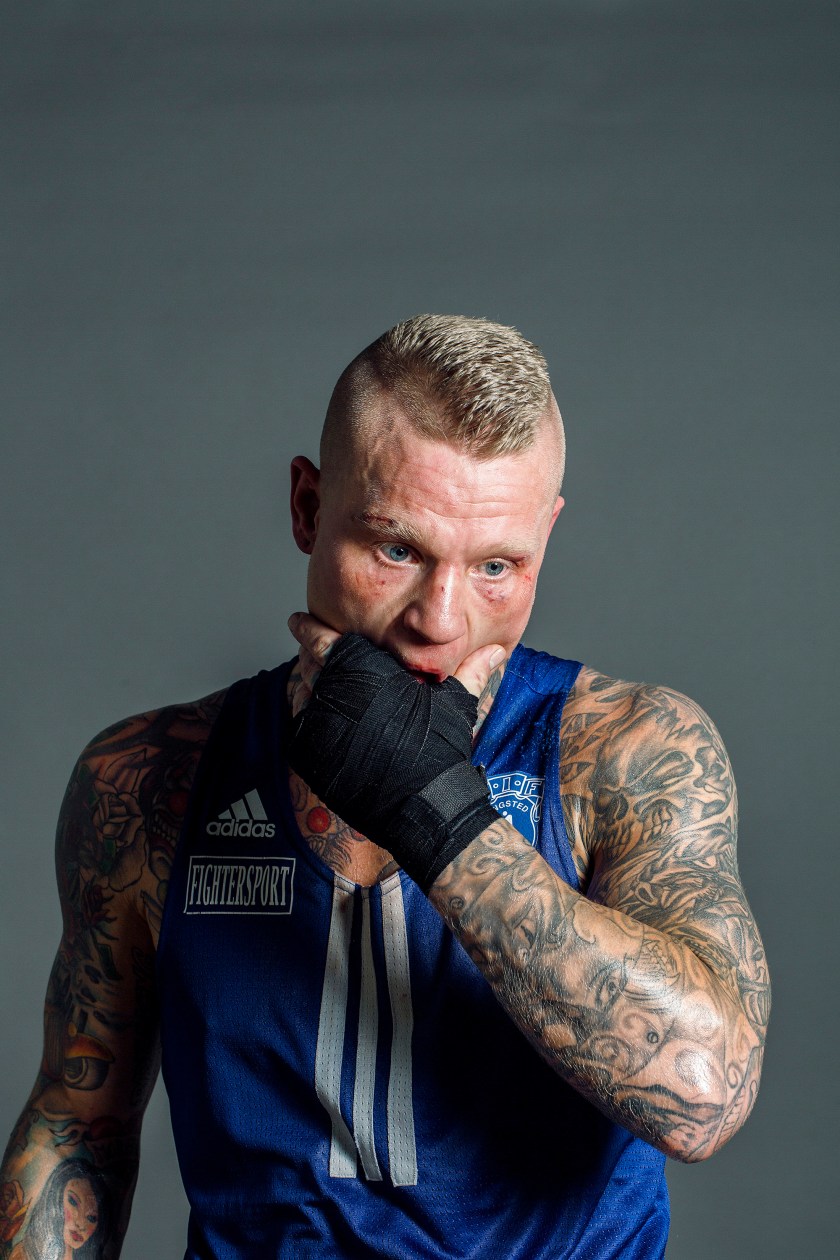 Portraits of the silver medal winners just after losing their final at the Zealand boxing Championships held in Copenhagen in March. (Nikolai Linares/2016 Sony World Photography Awards)