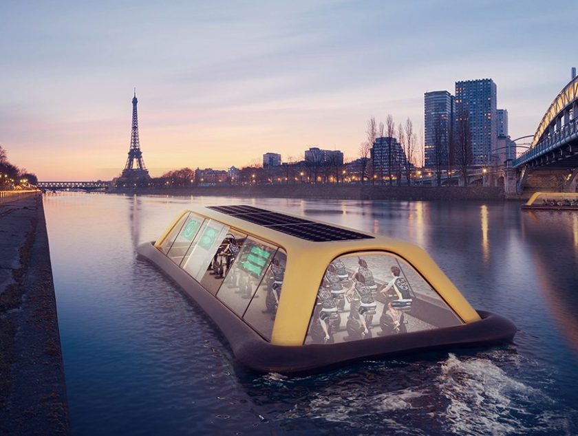 Paris Floating Gym