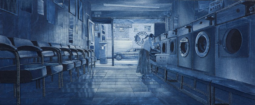 Artist Who Uses Denim Jeans to Make Art
