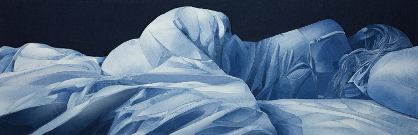 Artist Who Makes Art Out of Denim Jeans