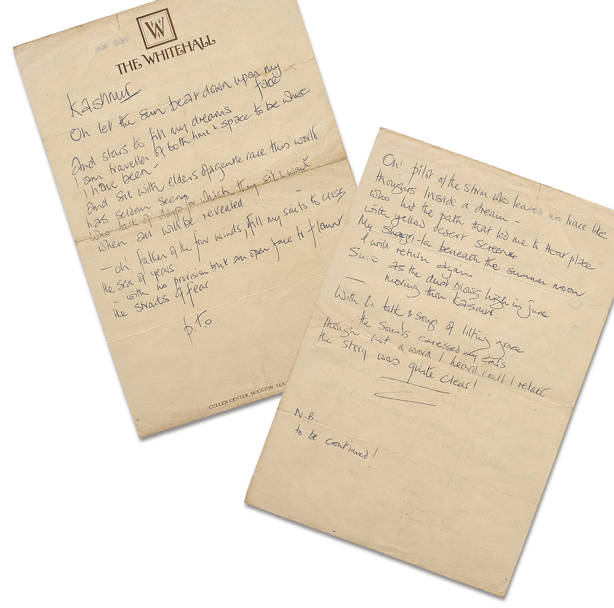Led Zeppelin Lyrics
