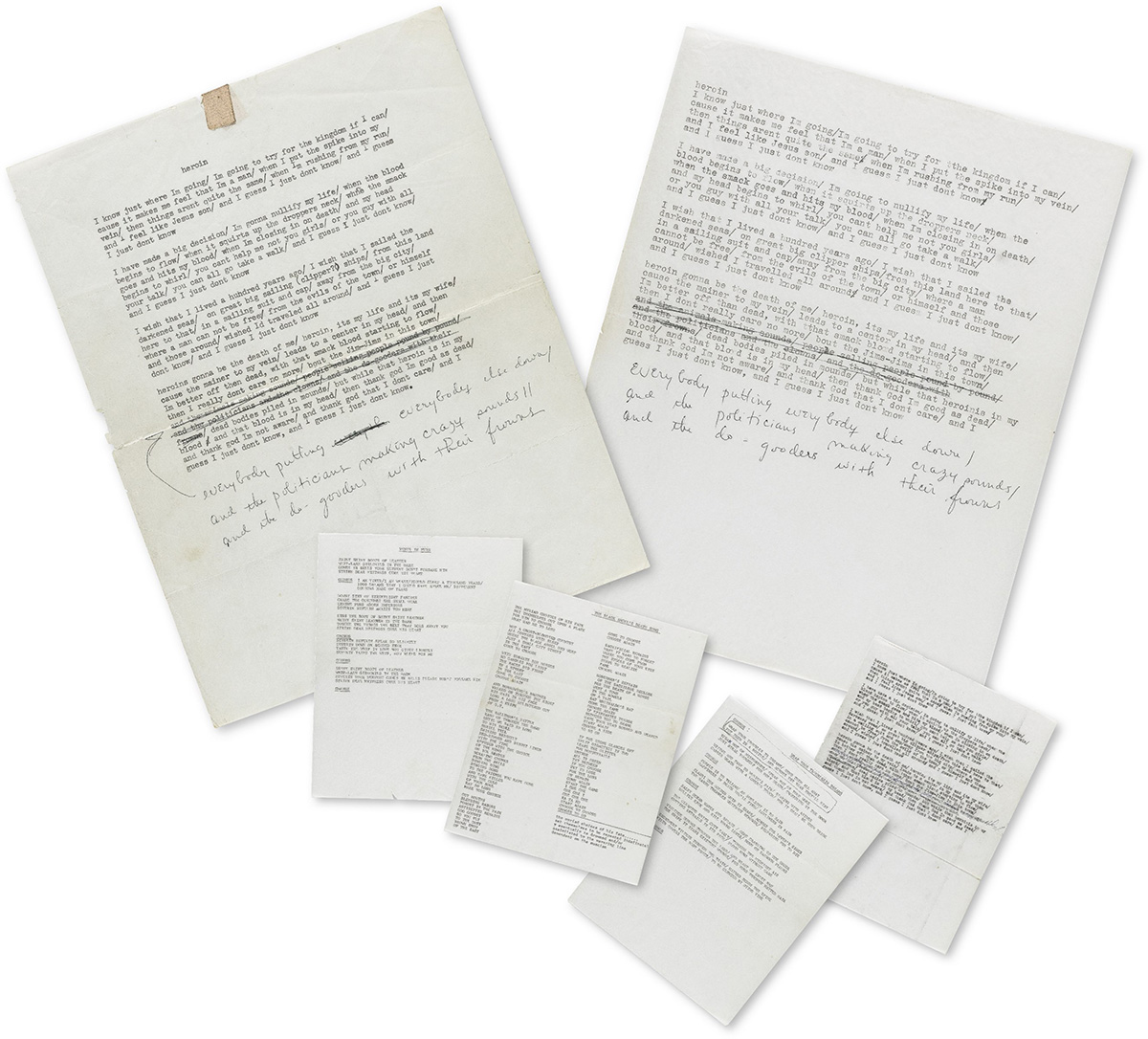 Lou Reed and Velvet Underground Lyrics