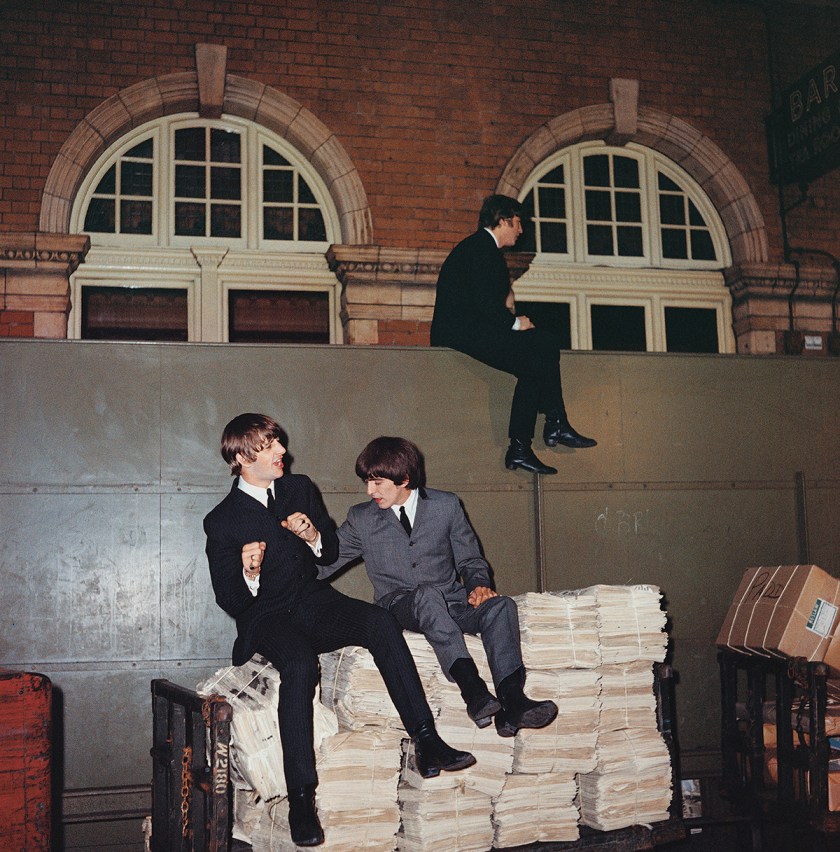 The Beatles on the set of 'A Hard Day's Night' (2016 Bruce and Martha Karsh/Courtesy of Phaidon)