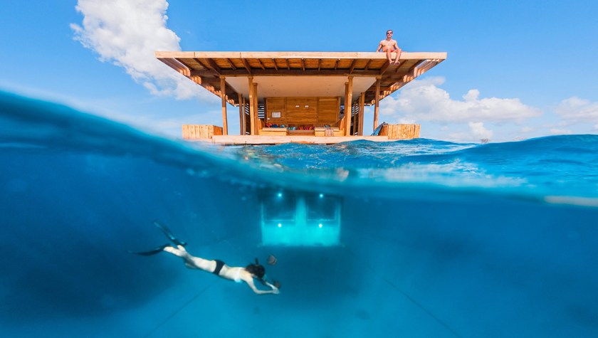 The Underwater Room in Zanzibar