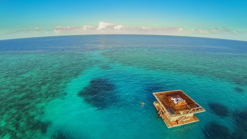 The Underwater Room in Zanzibar