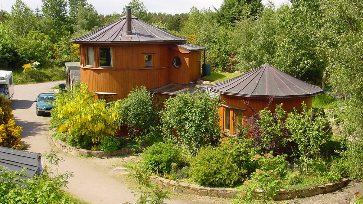 Findhorn Ecovillage's Whiskey Barrel Houses