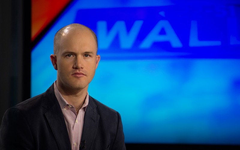 Brian Armstrong, co-founder and chief executive officer of Coinbase