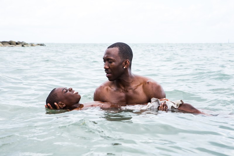 Alex Hibbert and Mahershala Ali in 'Moonlight' (Photo by David Bornfriend/Courtesy of A24)