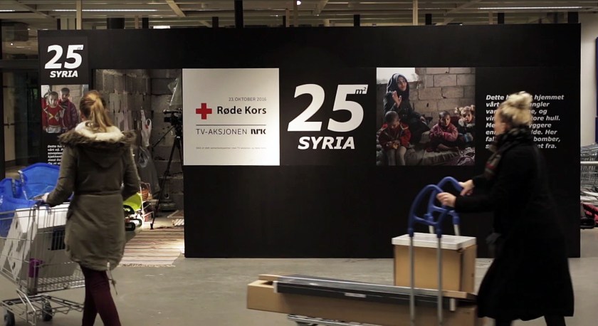 A look at the Syrian home installation at IKEA Norway (POL/Ikea Norway)