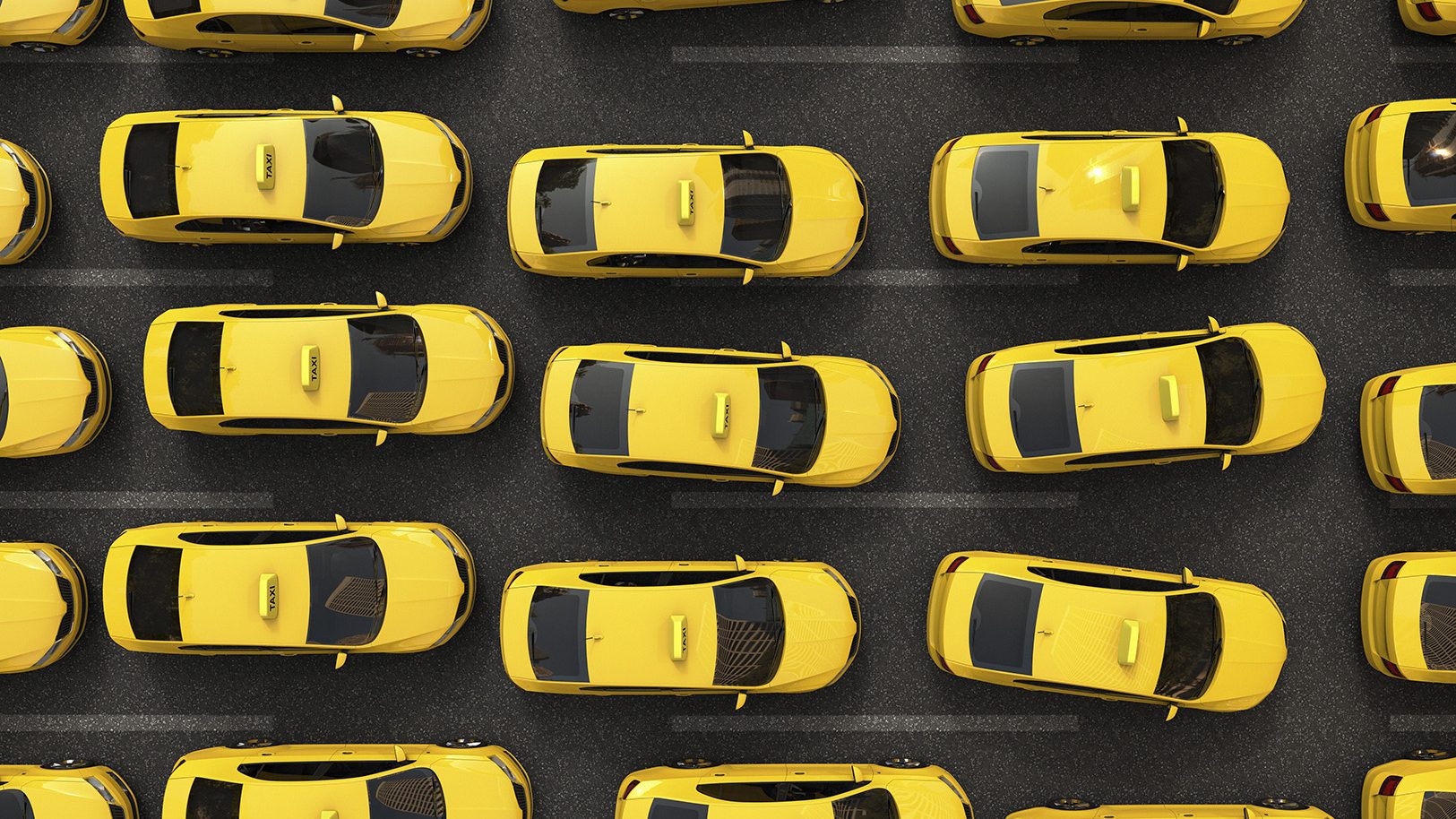 MIT's study explores replacing taxis with ride-sharing car services, like Uber or Lyft. (Jose Luis Stephens/Radius Images/Getty Images)