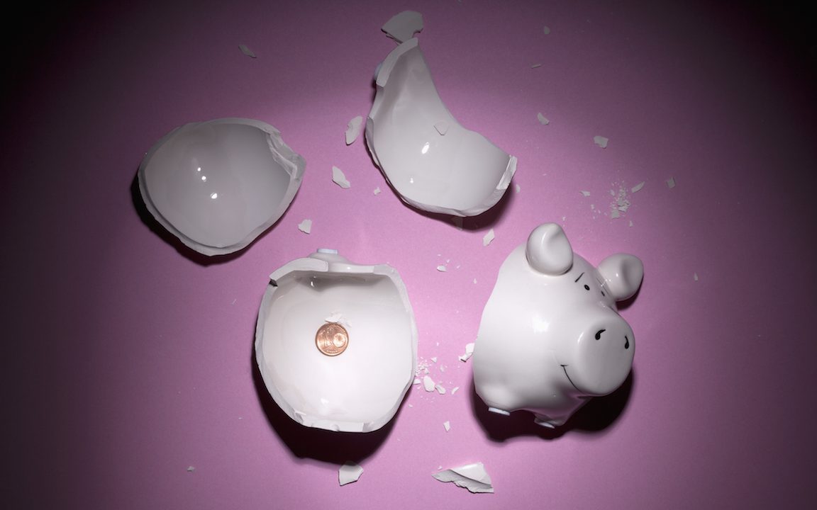 The mistake of saving for a rainy day. (Getty Images)