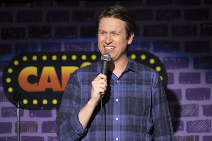 Comedian Pete Holmes stars in the new series 'Crashing' (Macall B. Polay/HBO)