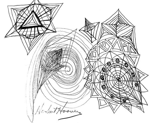Hoover's doodles (No Credit)